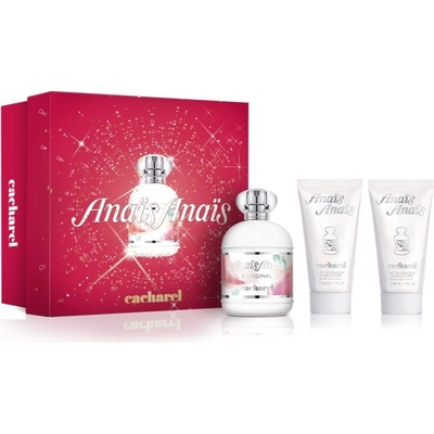 Cacharel Anaïs Anaïs Cacharel Anais Anais L'Original EDT pro ženy 100 ml + Cacharel Anais Anais tělové mléko pro ženy 50 ml + Cacharel Anais Anais tělové mléko pro že