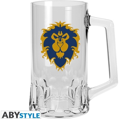 ABYstyle Skleněný půllitr World of Warcraft Aliance 500 ml
