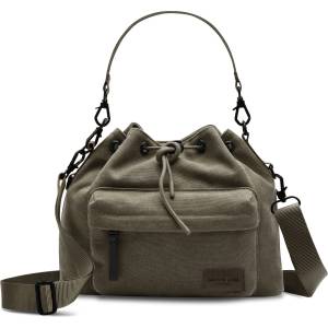 Gaston Luga Чанта за рамо Gaston luga Spläsh Bucket Crossbody Weave Shoulder bag - Weave Fern Green - размер 6 l (510-7430-0211)