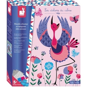 Janod ŠKRABACIE OBRÁZKY S PEČIATKAMI ZVIERATá