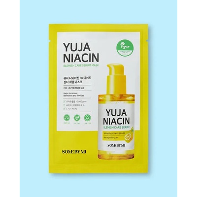 Some By Mi Yuja Niacin Blemish Care Serum Mask 25 g