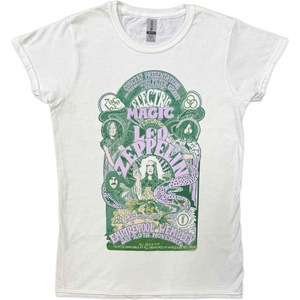 Led Zeppelin Electric Magic White S Дамски Риза (LZTS33LW01)