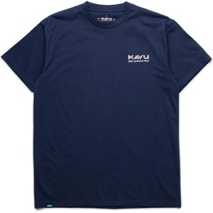 KAVU Мъжка тениска KAVU Let It Rip T-shirt - Nautical Navy (216-8136-0211)