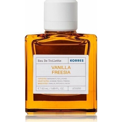 Korres VANILKA/ FRÉZIA/ LIČI toaletná voda dámska 50 ml