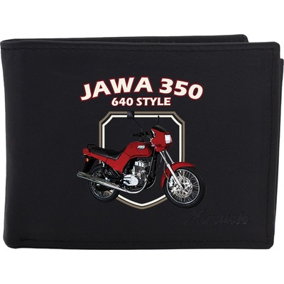 Striker kožená Jawa 350/640 Style černá