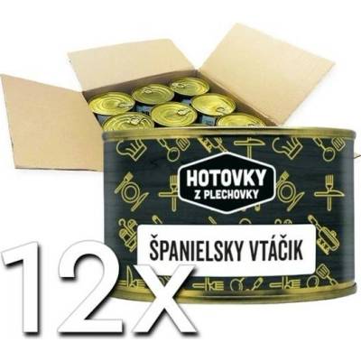 Hotovky z plechovky Španielsky vtáčik 400g | 12ks v kartóne