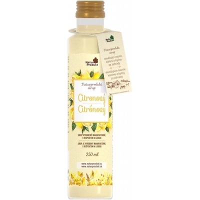 Naturprodukt Sirup Citrónový 250 ml