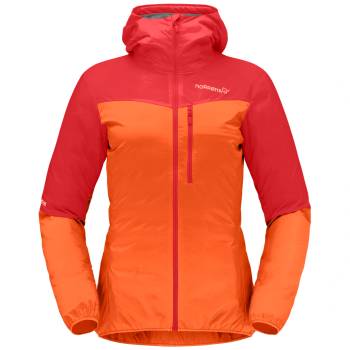 Norrona falketind aero60 Zip Hood Размер: M / Цвят: червен