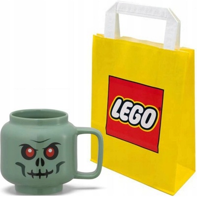 LEGO keramický hrnek zelený kostlivec 255 ml