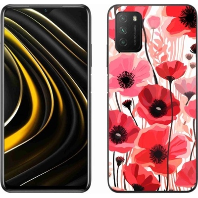 mmCase Xiaomi Poco M3 vlčí mák 1