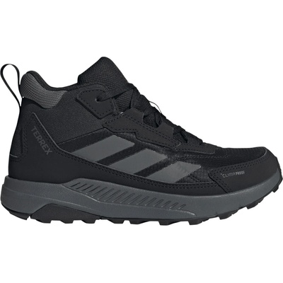 adidas Terrex Детски туристически обувки adidas Terrex Kid's Anylander Mid ClimaProof Walking boots - Core Black / Grey Five / Core Black - размер 36 (EU) (702-5785-0112)