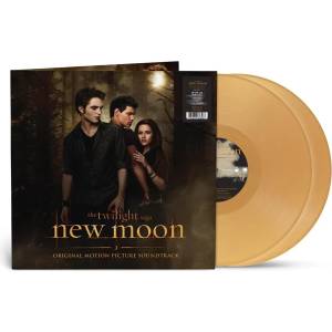 Warner Soundtrack: Various: Twilight Saga: New Moon (Coloured Gold Vinyl) - 2Vinyl (LP) (073958)