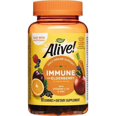 Nature's Way Alive! Immune Gummies [90 дъвчащи дражета]