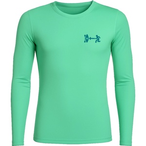 EG Dermis l/s w светло-зелено, тъмнозелено xs (10801-gr)