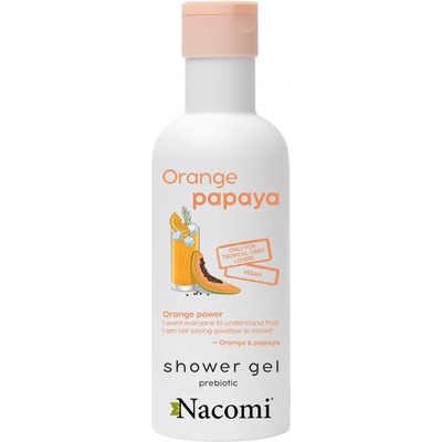 Nacomi sprchový gél Pomaranč a papája 300 ml