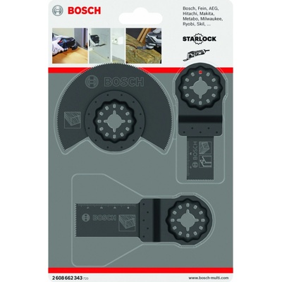 Bosch 3 dielňa súprava do multifunkčného prístroja 2608662343