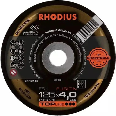 Rhodius Brúsny kotúč 125 x 4,0 x 22,23 mm 60 207830