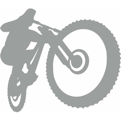 ON-DESIGN Potisk BIKER Barva: stříbrná, Velikost motivu: A4