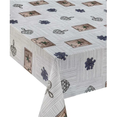 Obrus PVC 3581104, metráž, 20 m x 140 cm, moderný vidiecky patchwork, IMPOL TRADE
