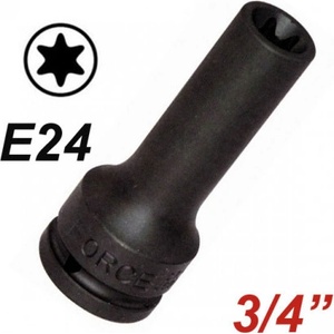 FORCE Вложка 3/4" e24 удължена, кована force - 46611024
