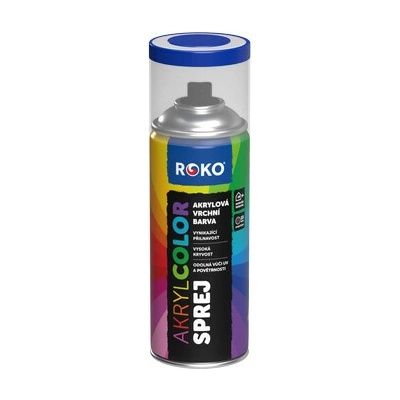 Roko akrylcolor sprej RAL 2002 400 ml rumelková