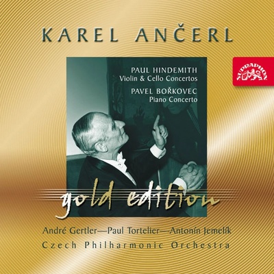 Karel Ančerl - Gold 30 - Koncert pro housle a orchestr Koncert pro violoncello a orchestr , Koncert pro klavír a orchestr č. 2 CD