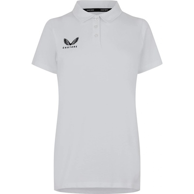 Castore Блуза с яка Castore Women's Short-Sleeve Polo Shirt - White