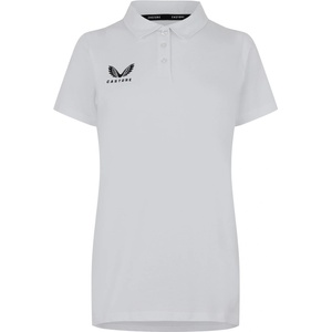 Castore Блуза с яка Castore Women's Short-Sleeve Polo Shirt - White