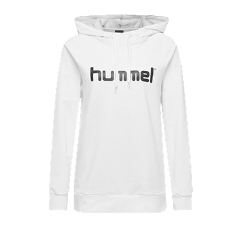 Hummel Суитшърт с качулка Hummel GO COTTON LOGO HOODIE WOMAN 203517-9001 Размер XS