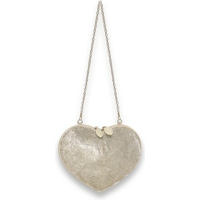 Bulaggi společenská kabelka Heart zlatá BU-32680