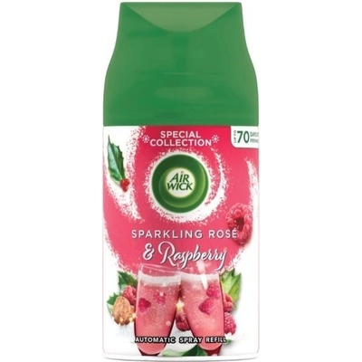 Air Wick Freshmatic Náplň do osviežovača vzduchu ružový sekt a maliny 250 ml