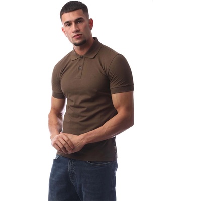 Boss Блуза с яка Boss Mens BOSS Firenze Short-Sleeve Polo Shirt with Logo Detail - Open Green