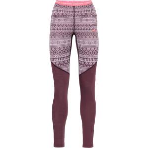 Kari Traa Дамско мериносово термобельо Kari Traa Women's Mina Pant Merino base layer - Cocoa Powder (115-2346-0314)