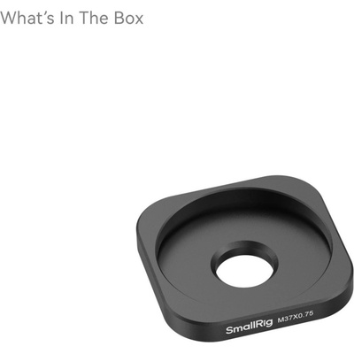 SmallRig Universal T-mount to 37 mm Threaded Lens Adapter Ring 4603