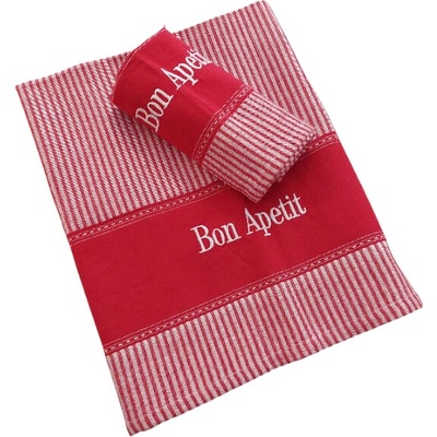 SCAN QUILT Bon Apetit 124 50x70 cm červená