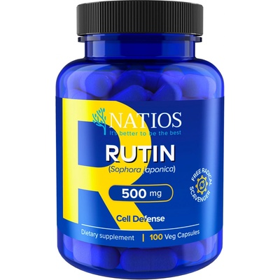 NATIOS Rutin 500 mg 100 veganských kapslí