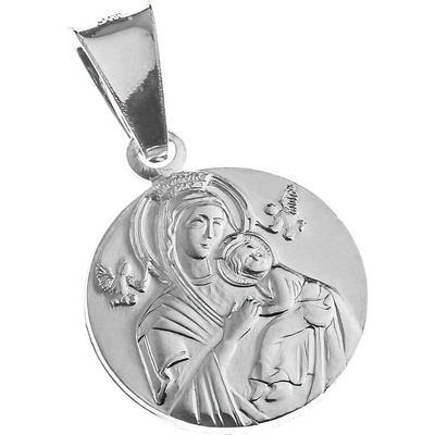Argento Strieborný prívesok Matka ustavičnej pomoci 85807