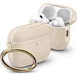 Spigen Хибриден удароустойчив кейс с карабинер за Apple AirPods Pro 3 - Spigen Urban Fit Case (бежов) (ACS10020)