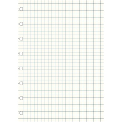Filofax náhradní listy do zápisníků A4 - čtverečkované – Zboží Dáma