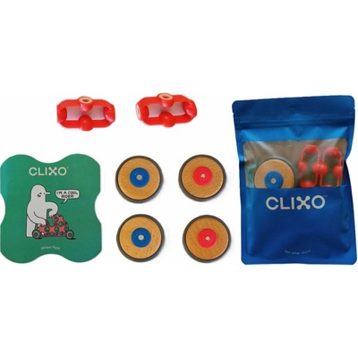 CLIXO Wheels - 4 kolesá a 2 spojky