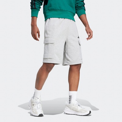 adidas pánske bavlnené šortky sivé šedá