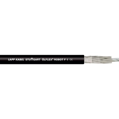 Lapp 29596/1000 kabel pro energetické řetězy ÖLFLEX® ROBOT F1 4 x 0.34 mm² černá 1000 m