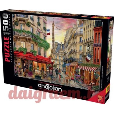 Anatolian Пъзел anatolian 4572 - 1500 части - Кафене Айфел (p4572)