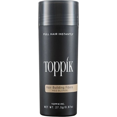 Toppik Hair Building Fibers Zahušťovací vlákna na vlasy a vousy středně blond 27 g