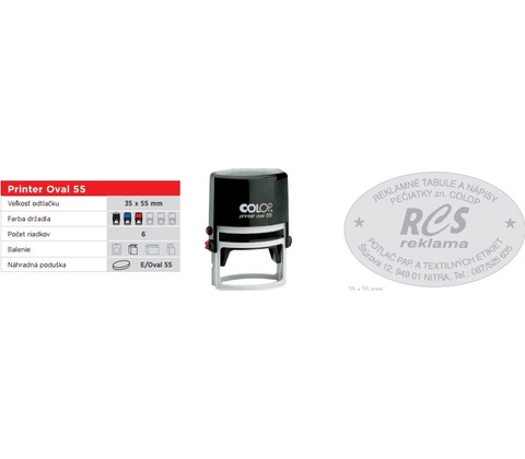 Colop Printer Oval 55