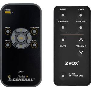 GENERAL ZVOX Accuvoice 157 - дистанционно управление дубликат (Accuvoice 157) Дистанционно