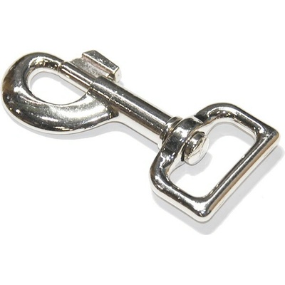 Karabína otočná D2, nehrdz. oceľ A4, 70x16mm