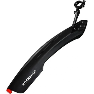 ROCKBROS Калник с червена LED светлина Rockbros DNB8001, черен (Rockbros-DNB8001)