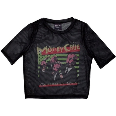 Mötley Crüe Generation Swine Black XL Дамски Риза (MOTMCT64LB04)