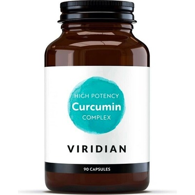Viridian Curcumin Complex Kurkuma kadidlovník a zázvor 90 kapsúl